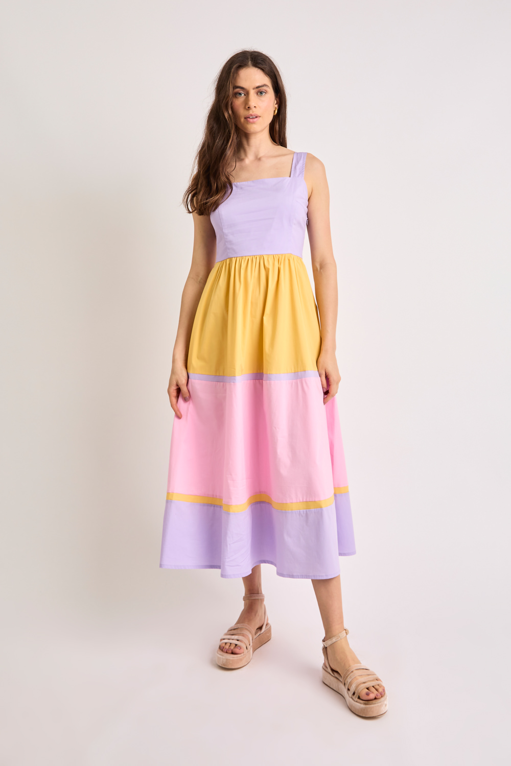 CLEMENCE YELLOW DRESS