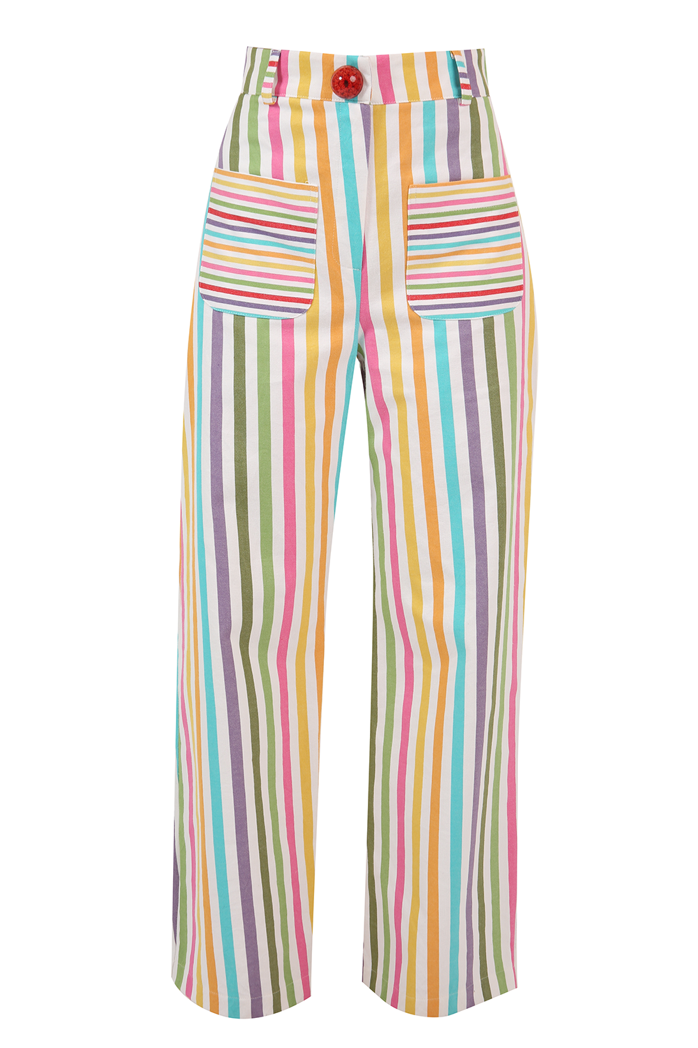 HAVANA FRAMED STRAIGHT PANTS