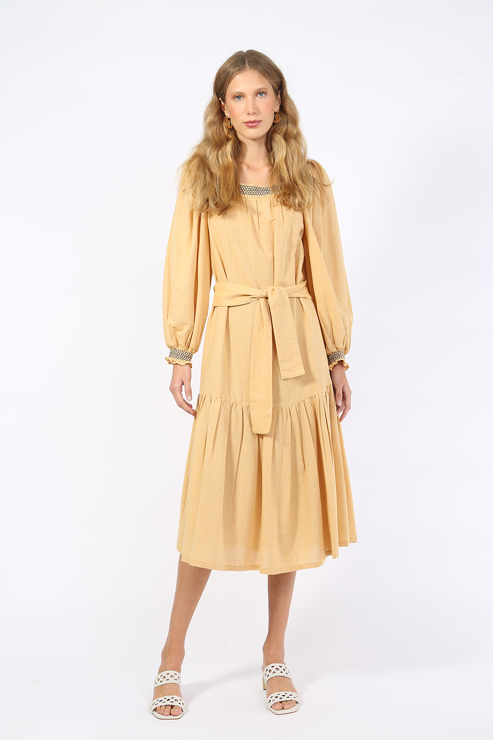 BRUNELLESCHI CLEMENCE EMBROIDERED DRESS