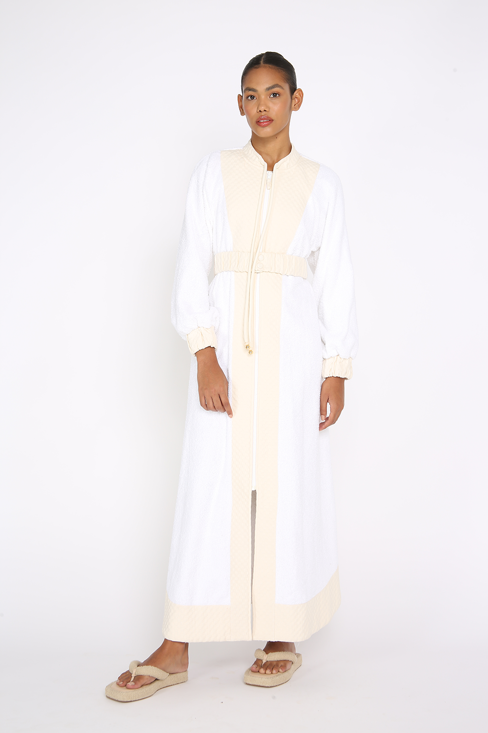 KAFTAN MATA BRANCA LINEN