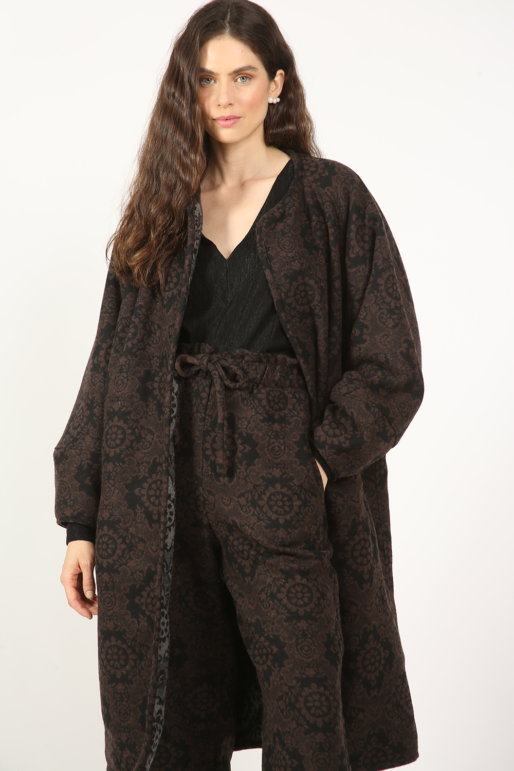 GOYA FRAMED MAXI JACKET