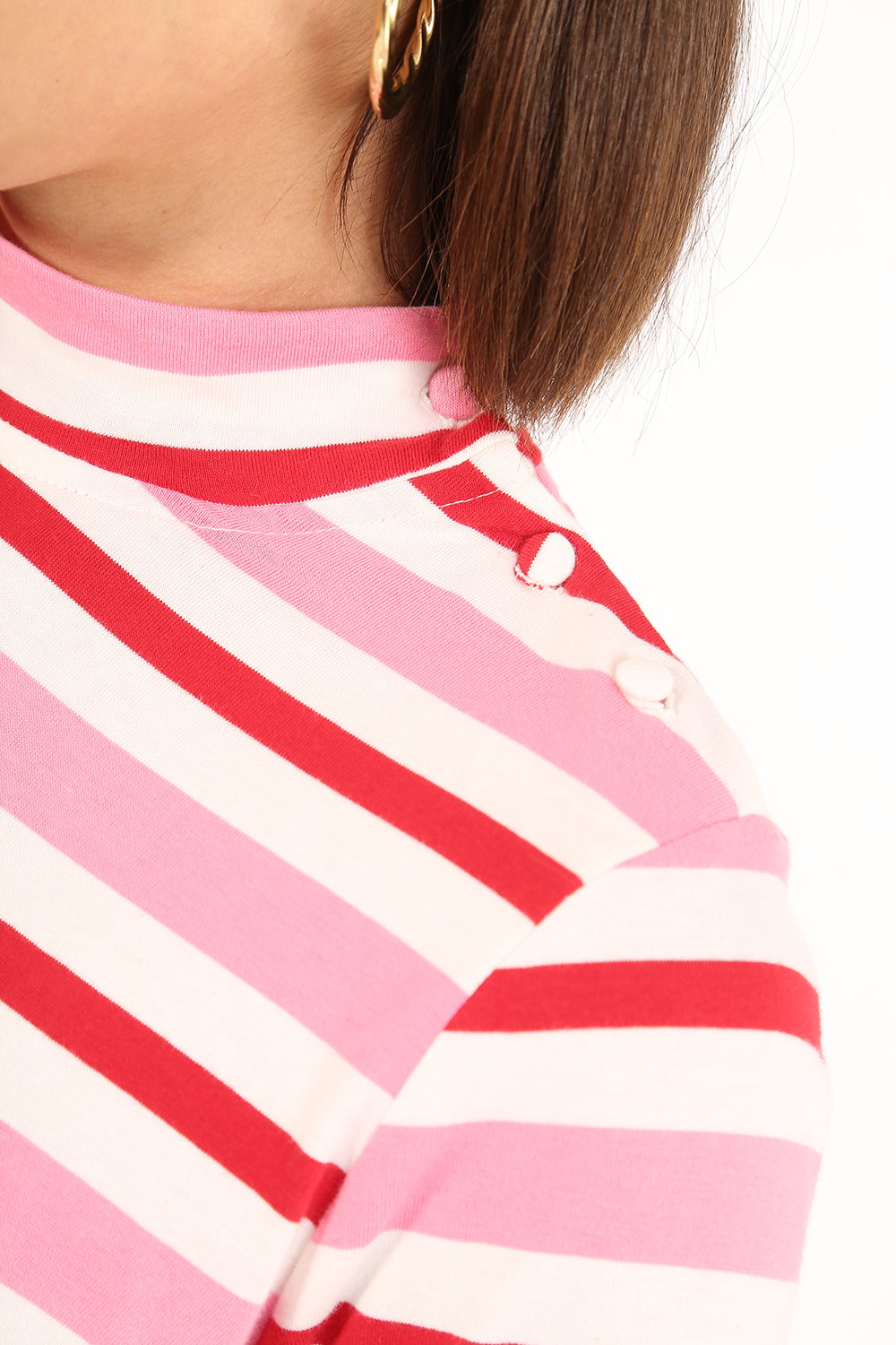 T-SHIRT FUN STRIPES ALLMOST VINTAGE