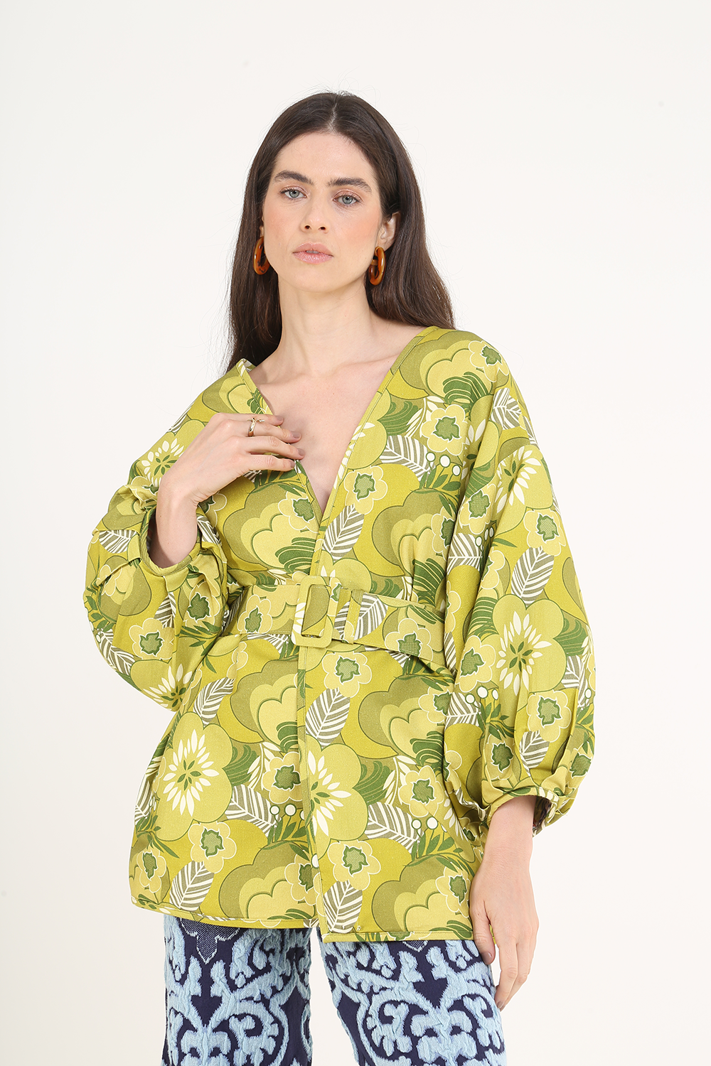 KIMONO LEAFY ALL MOST VINTAGE