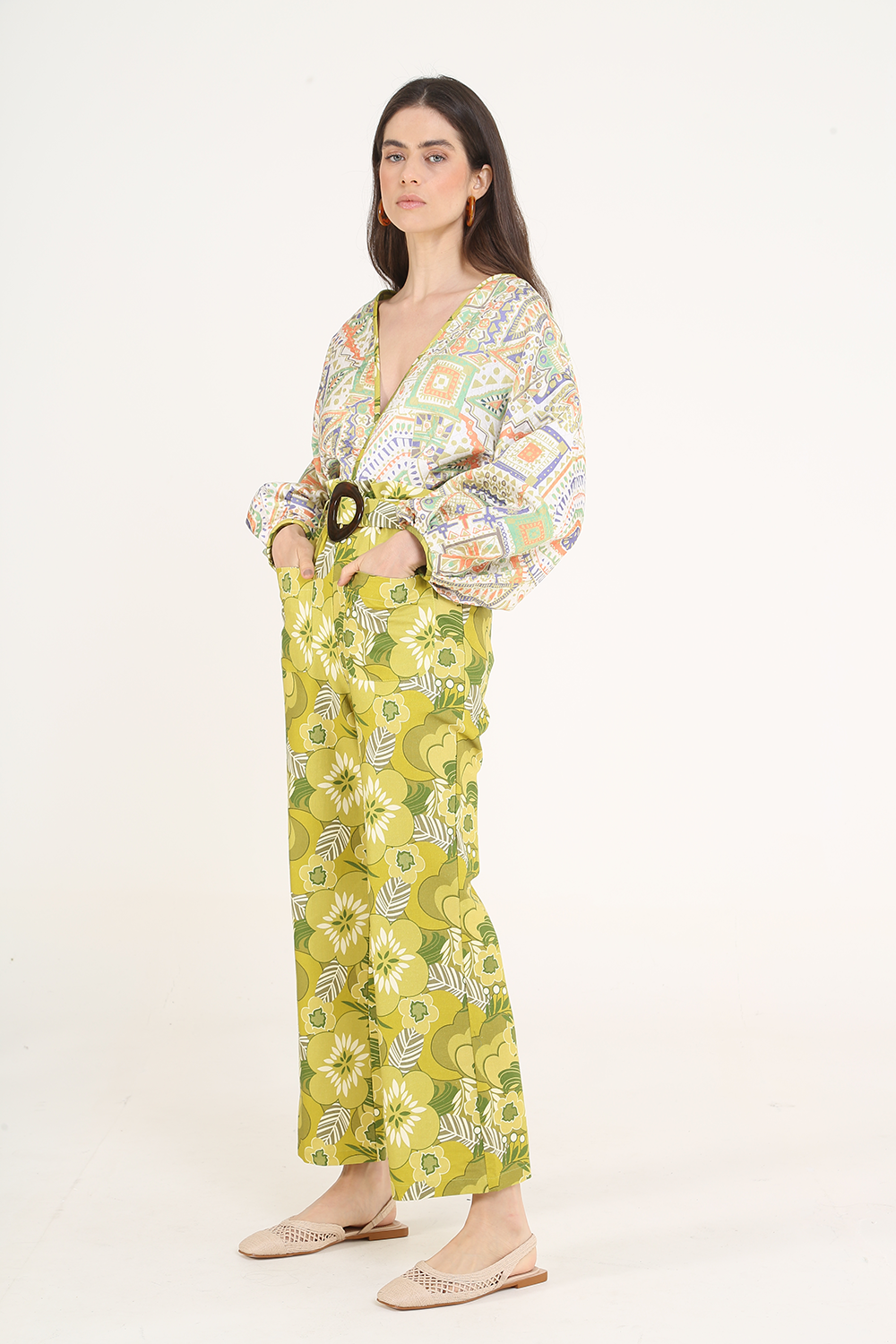 KIMONO LEAFY ALL MOST VINTAGE