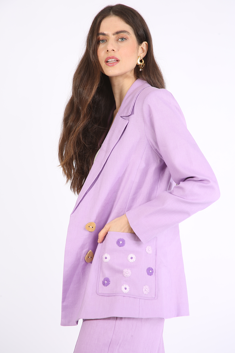 BLAZER HELENA PURPLE ALEHA