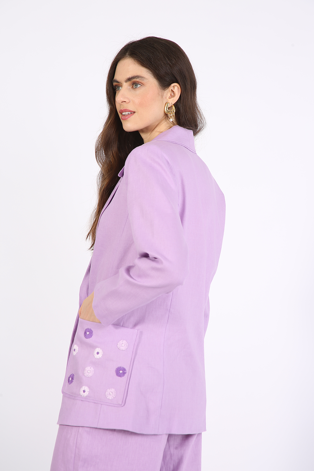 BLAZER HELENA PURPLE ALEHA