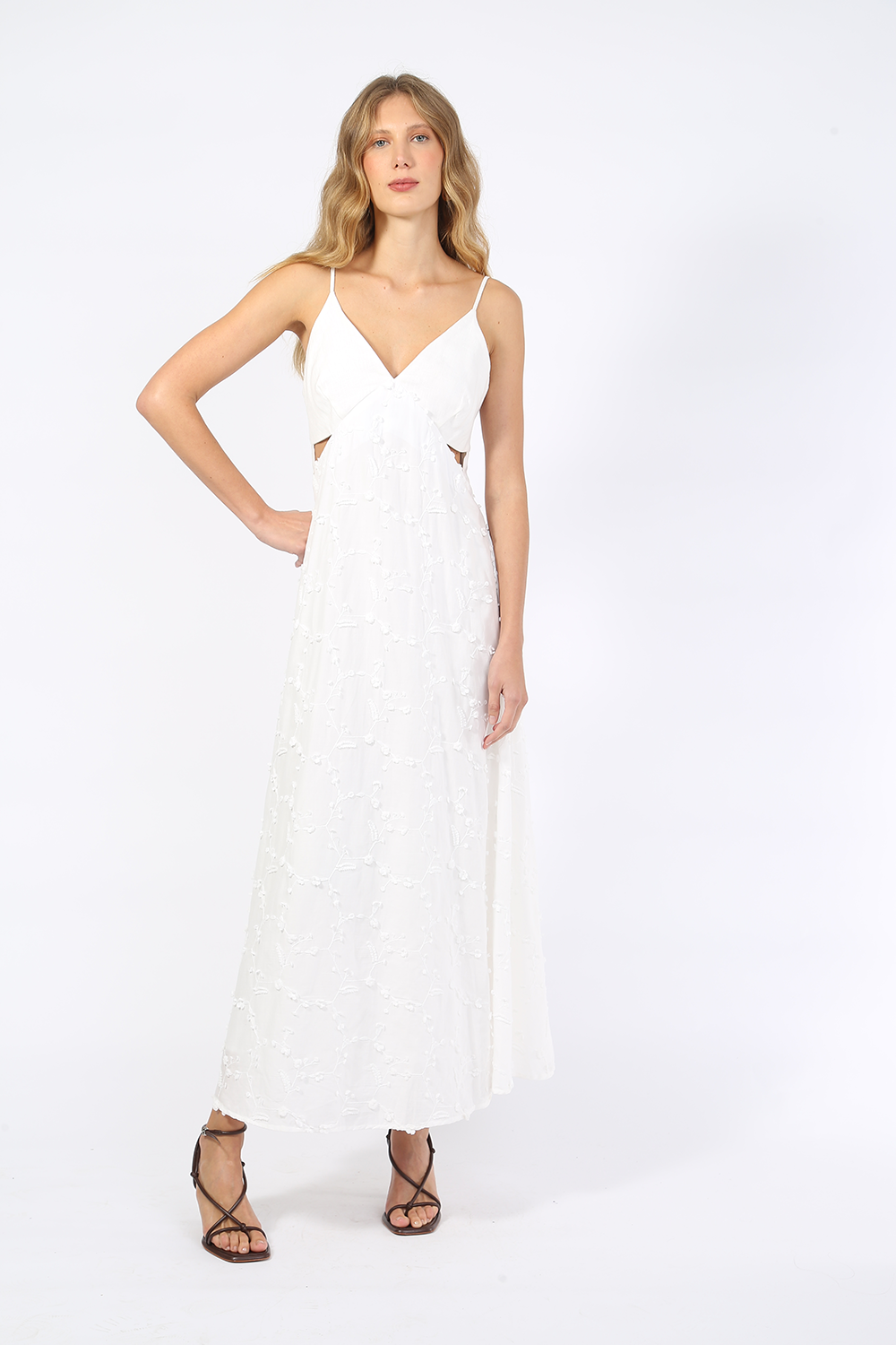 DRESS CORA WHITE ALEHA