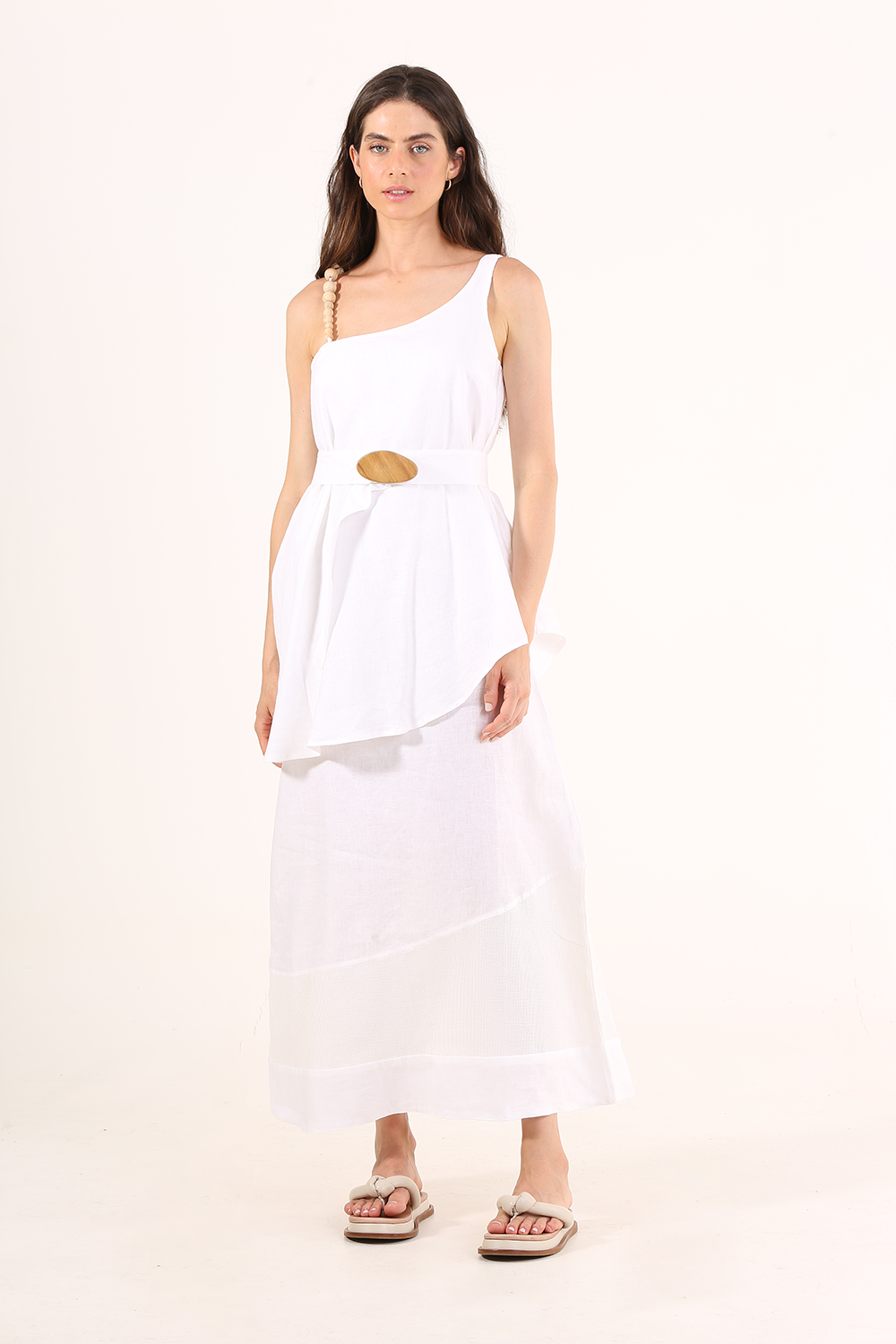 NIVEA OFF WHITE ALEHA DRESS