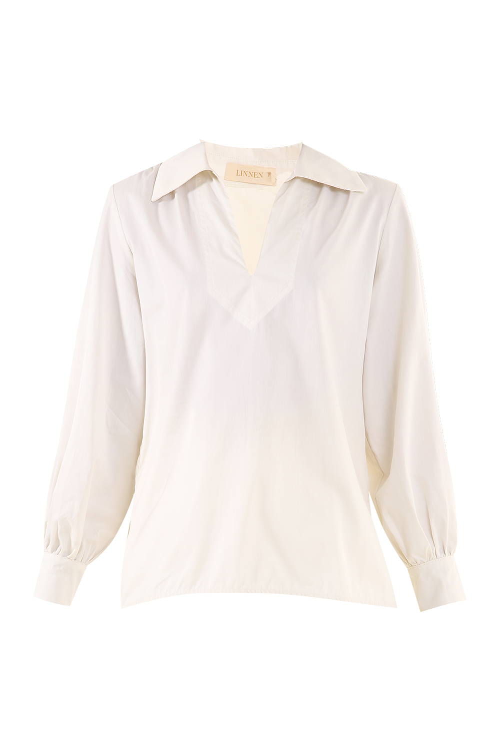 LINNEN COTTON TRICOLINE LOOK SHIRT