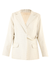 BLAZER REFLECTION CHEESE LUREX LINNEN