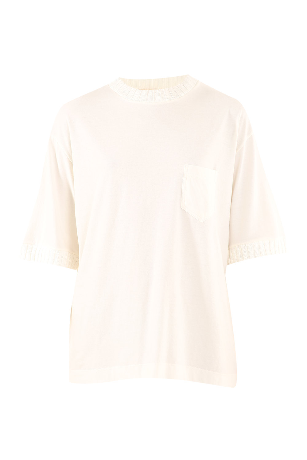 T-SHIRT CONSCIENCIA OFF WHITE LINNEN