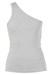 GRAY MESCLA BRIDAL TANK TOP B/YOURSELF