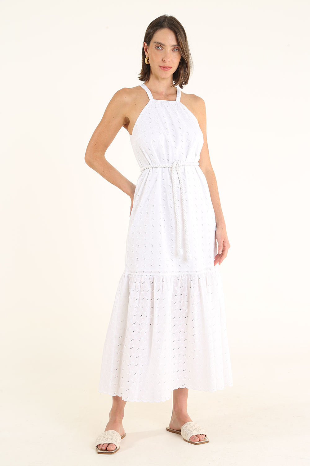 CLEMENCE WHITE DRESS