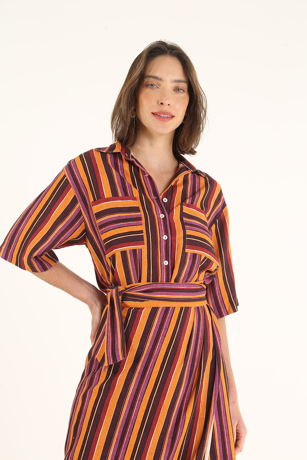 PARADISE STRIPES SAVY SHIRT