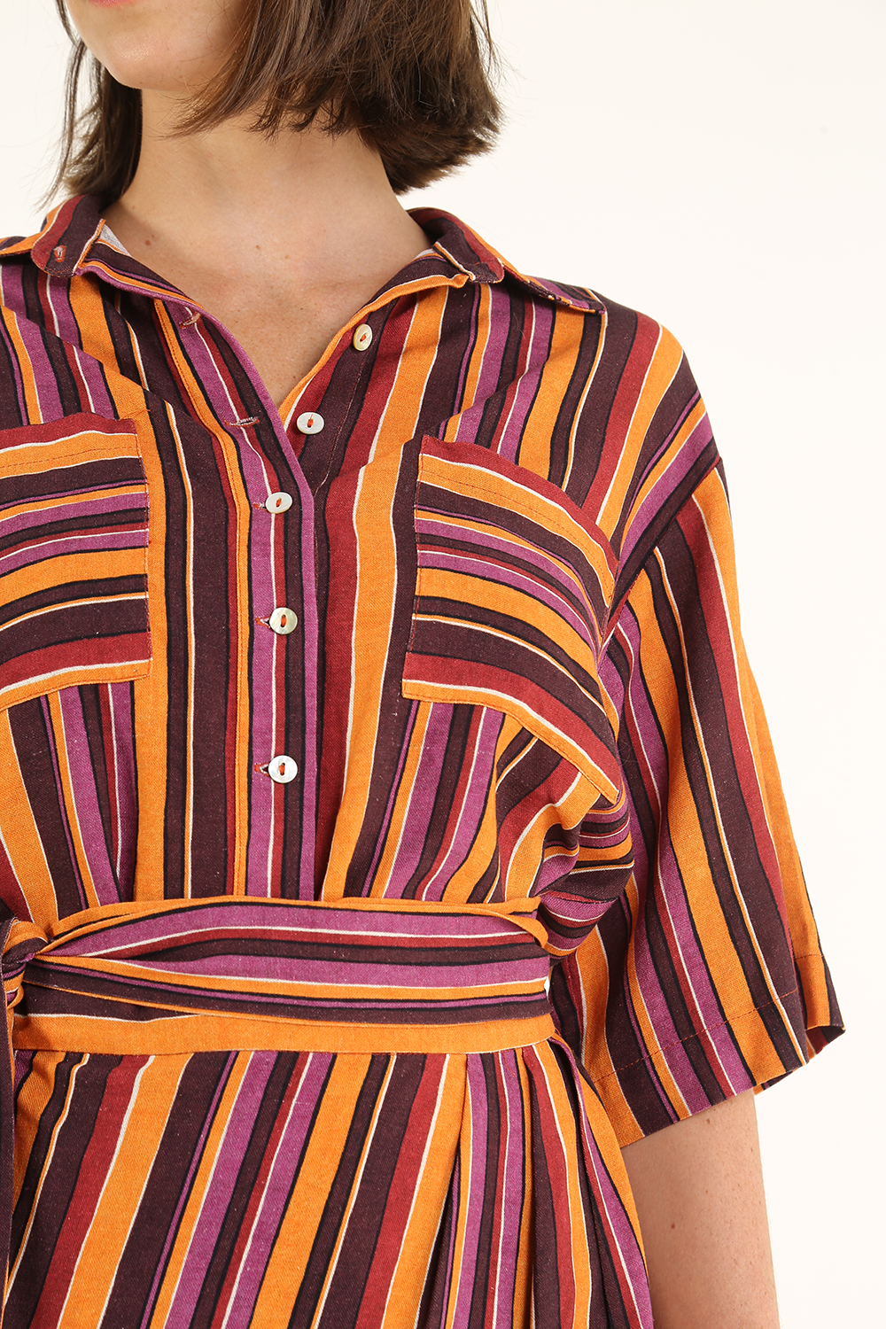 PARADISE STRIPES SAVY SHIRT