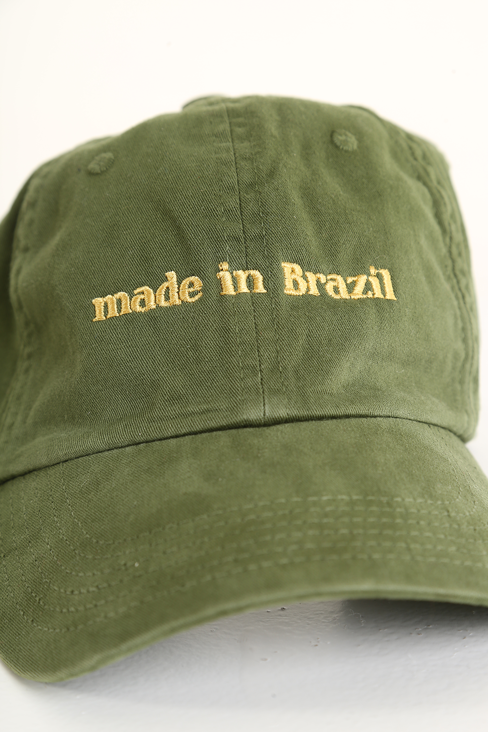 CAP DAD HAS MADE IN BRAZIL VERDE NUÓ + GALLERIST