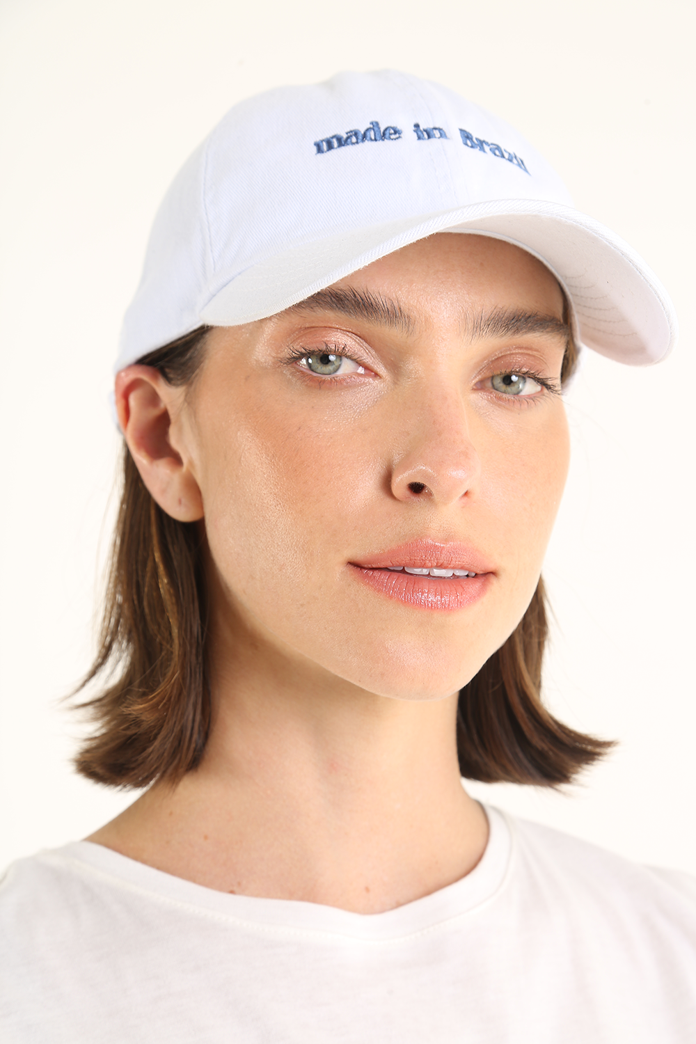 CAP DAD HAT MADE IN BRAZIL WHITE NUÓ + GALLERIST